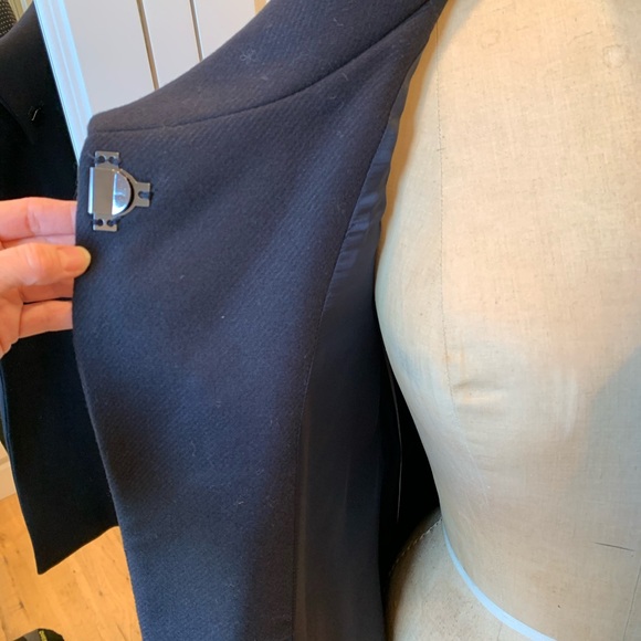 Zara navy embellished jacket - Picture 8 of 11